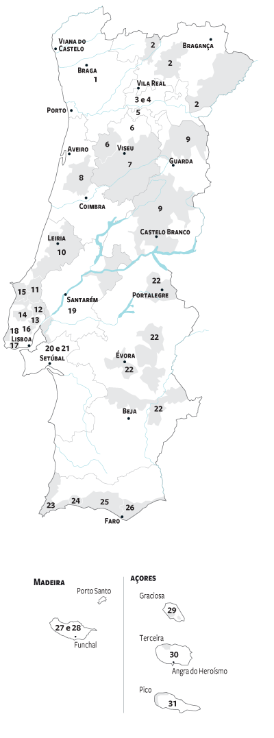 Regiões vitivinícolas portuguesas